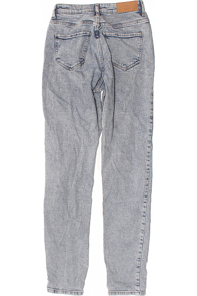 Noisy May Dámské džíny modré vysoký pas seprané rovné Vel. S | Noisy May | obrázek 2