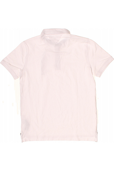 TOMMY HILFIGER chlapecké tričko s límečkem bílé Vel. 176 CM | TOMMY HILFIGER | obrázek 3