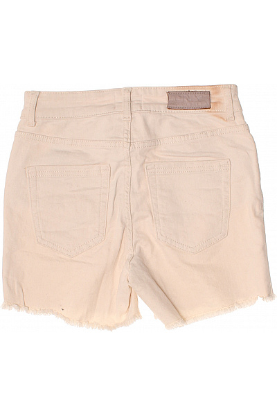 ONLY Dámské bavlněné kraťasy s kapsami béžové volnočasové krátké Velikost S | ONLY | obrázek 2