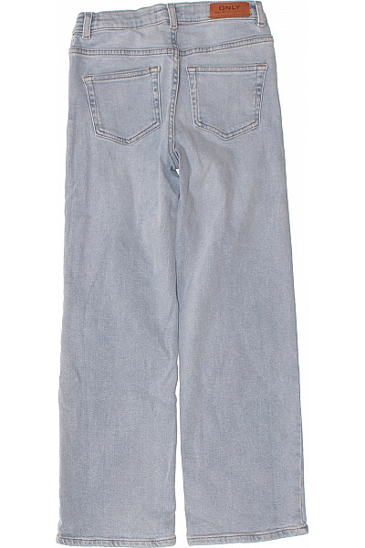 ONLY Dívčí džíny modré široké bavlněné Vel. 134cm | ONLY | obrázek 2