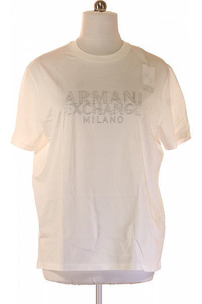 ARMANI Tričko s krátkým rukávem a potiskem Velikost XL | ARMANI | obrázek 2