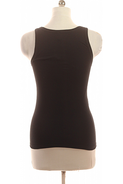 H.I.S Dámské bavlněné tílko černé basic bez rukávů s kulatým výstřihem Vel. 40/42 | H.I.S | obrázek 3