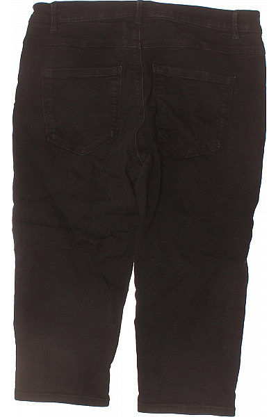 ONLY dámské tříčtvrteční džínové kraťasy s kapsami černé Velikost L | ONLY | obrázek 2