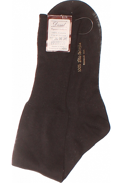 Bavlněné Ponožky černé Velikost 43/45