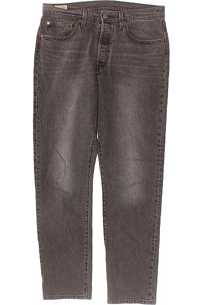 LEVIS Dámské Džíny šedé Rovné Vintage S Kapsami Vel. L