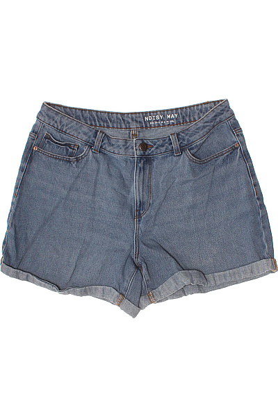 Noisy May Dámské džínové kraťasy volnočasové s kapsami modré Vel. XL | Noisy May | obrázek 2
