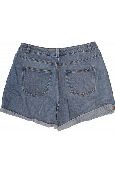 Noisy May Dámské džínové kraťasy volnočasové s kapsami modré Vel. XL | Noisy May | obrázek 3