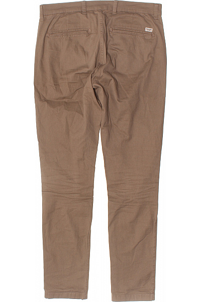 JACK & JONES Pánské bavlněné kalhoty volnočasové rovné hnědé Velikost 32/34 | JACK & JONES | obrázek 3