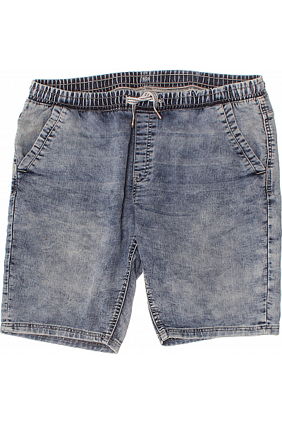 Pánské džínové kraťasy volnočasové s kapsami modré Vel. 38 | Unimoda | obrázek 2