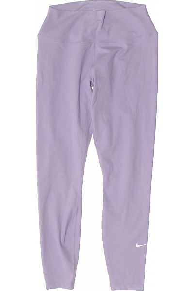 Nike Dámské Fialové Legíny Na Cvičení S Vysokým Pasem Vel. L