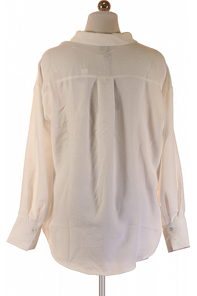 VERO MODA Dámská košile s dlouhým rukávem bílá volná polyesterová Vel. s | VERO MODA | obrázek 2