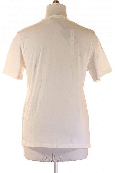 Lyle & Scott Pánské tričko s krátkým rukávem bílé jednobarevné bavlněné basic Vel. L | Lyle & Scott | obrázek 2