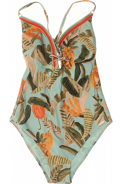 Watercult jednodílné plavky květinové na zavazování moderní Velikost DE 40 | Watercult | obrázek 2