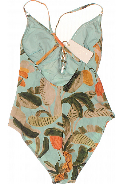 Watercult jednodílné plavky květinové na zavazování moderní Velikost DE 40 | Watercult | obrázek 3