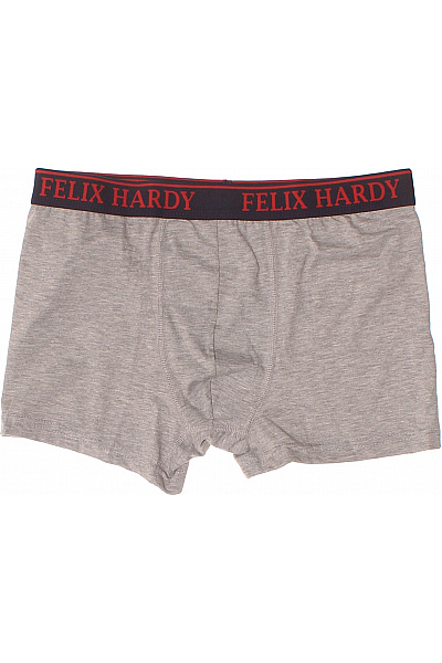 FELIX HARDY pánské bavlněné boxerky šedé Vel. M | FELIX HARDY | obrázek 2