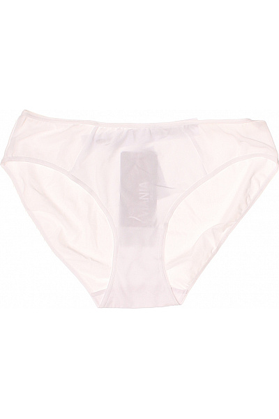 VIANIA Dámské Kalhotky Bílé Hladké Vel. DE 38