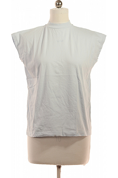 Dámské Tričko Bez Rukávů Se Stojáčkem A Výšivkou Velikost 38