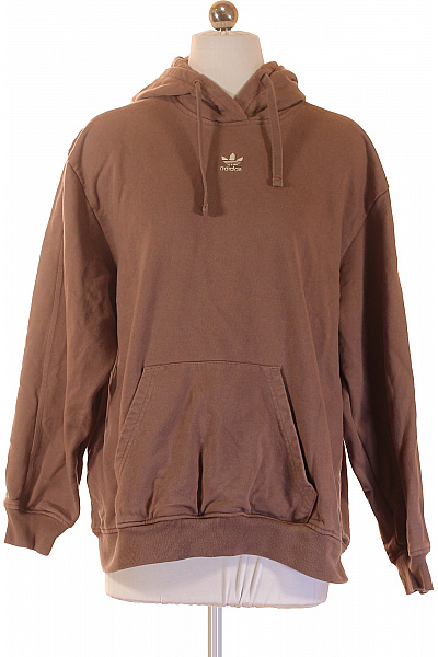 ADIDAS dámská bavlněná mikina s kapucí a výšivkou přes hlavu jednobarevná Vel. XS | ADIDAS | obrázek 2