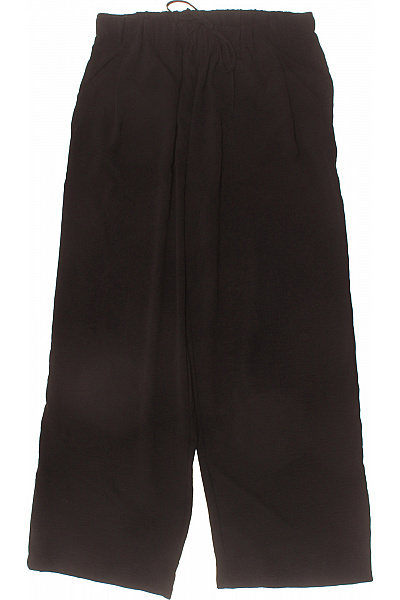 Dámské volnočasové kalhoty černé široké Velikost 40 | Unimoda | obrázek 2