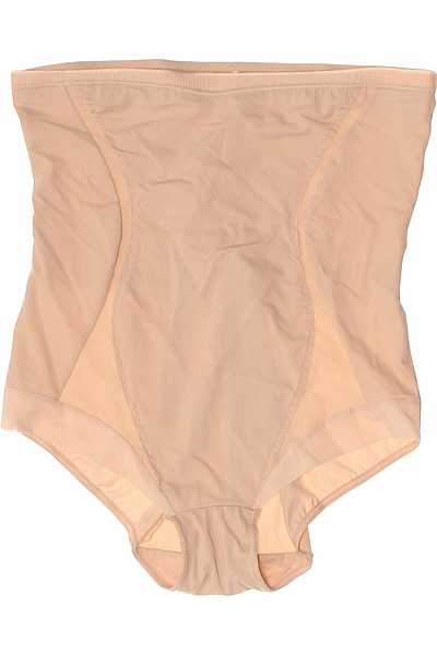 Maidenform Dámské Kalhotky Béžové Nylonové Tvarující Vysoký Pas Vel. EU 2XL