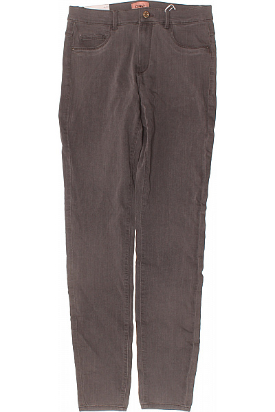 ONLY Dámské Džíny Strečové úzké S Kapsami šedé Vel. M