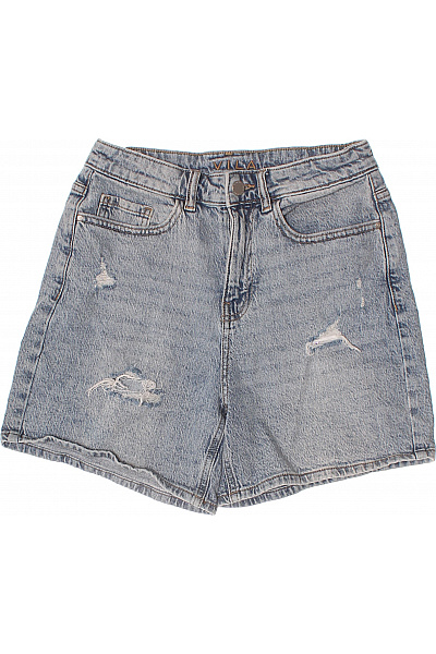 VILA Dámské džínové kraťasy s kapsami krátké volnočasové Velikost 36 | VILA | obrázek 2