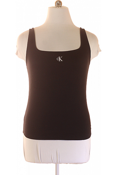 Calvin Klein dámské tílko basic bavlněné jednobarevné s výšivkou Vel. XL | Calvin Klein | obrázek 2