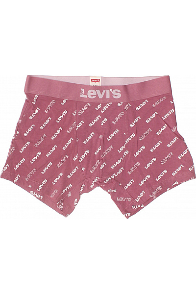 LEVIS Pánské Bavlněné Boxerky S Potiskem Velikost S