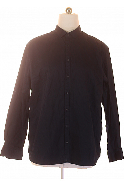 JACK & JONES Pánská košile s dlouhým rukávem elegantní business bavlněné černé Vel. 2xl | JACK & JONES | obrázek 2