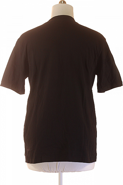 ADIDAS Pánské tričko s krátkým rukávem a nápisem basic černé Velikost L | ADIDAS | obrázek 3