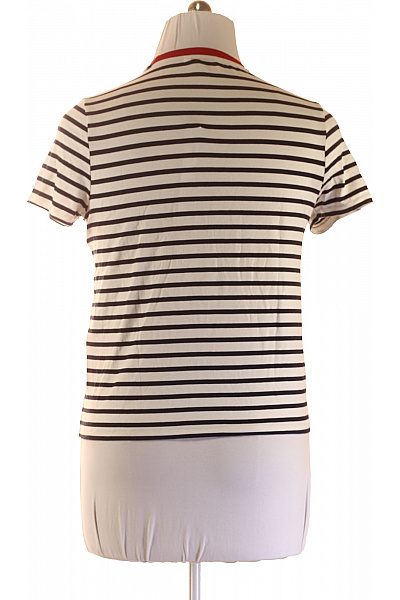 ONLY Dámské tričko s krátkým rukávem pruhované s potiskem srdce Velikost XL | ONLY | obrázek 2