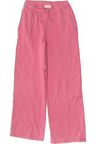 OH APRIL Dámské tepláky růžové bavlněné široké volnočasové Vel. s | OH APRIL | obrázek 2