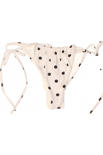 PULL&BEAR Dámské plavkové kalhotky puntíkované na zavazování Vel. S | PULL&BEAR | obrázek 2