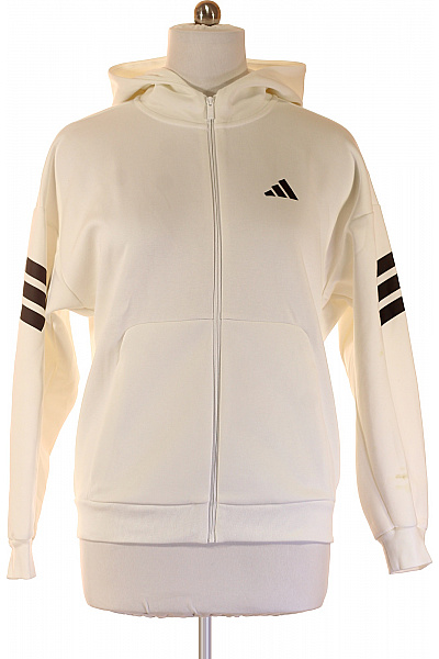 ADIDAS Pánská Mikina S Kapucí A Dlouhým Rukávem Na Zip Vel. M