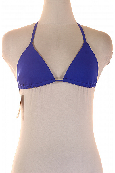 calzedonia modré trojúhelníkové plavky za krk na zavazování Velikost 80A/75B/70C | calzedonia | obrázek 2