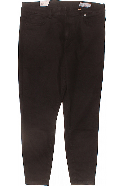 VERO MODA Dámské černé bavlněné džíny s vysokým pasem volnočasové Velikost EU XL | VERO MODA | obrázek 2