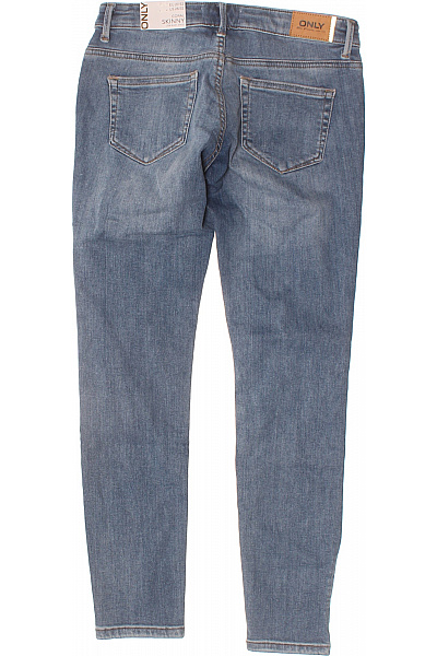 ONLY Dámské džíny skinny strečové s dírami modré Velikost EU 27/32 | ONLY | obrázek 2