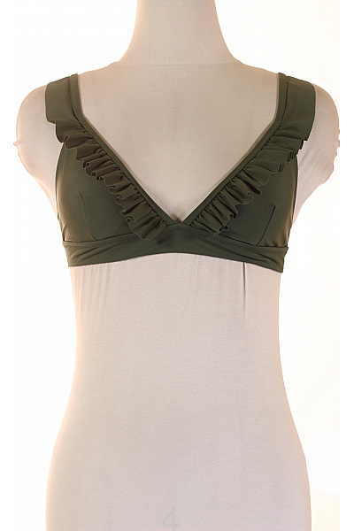 SHIWI dámské plavky zelené trojúhelníkové s volánky Vel. 36 | SHIWI | obrázek 2