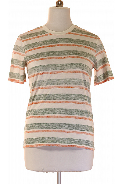 JACK & JONES Pánské tričko s krátkým rukávem pruhované bavlněné basic Velikost M | JACK & JONES | obrázek 2