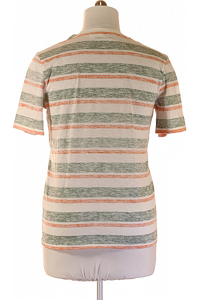 JACK & JONES Pánské tričko s krátkým rukávem pruhované bavlněné basic Velikost M | JACK & JONES | obrázek 3