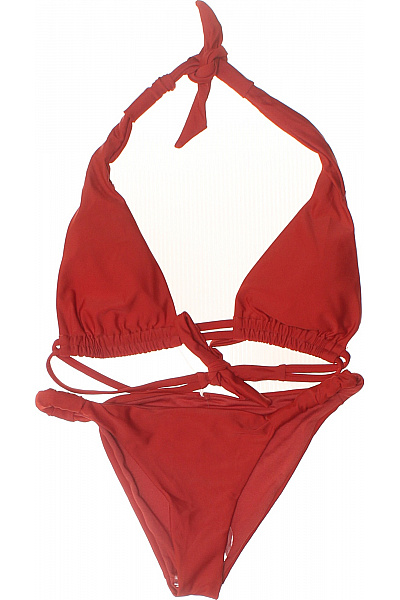 SHIWI dámské červené bikiny na zavazování trojúhelníkové sexy moderní Velikost 36 | SHIWI | obrázek 2