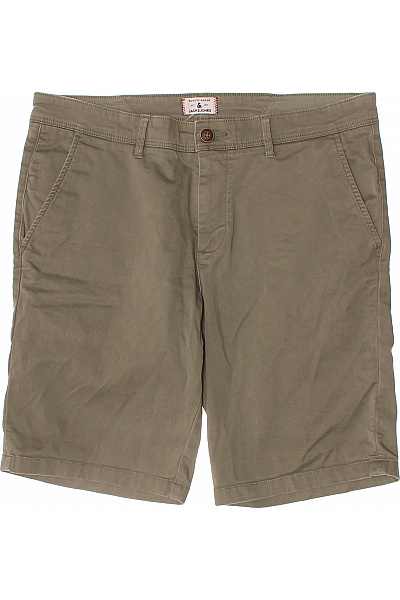 JACK & JONES kraťasy volnočasové bavlněné s kapsami khaki Velikost M | JACK & JONES | obrázek 2