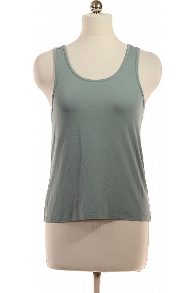 ONLY Dámské Zelené Tílko Bez Rukávů Basic Velikost M