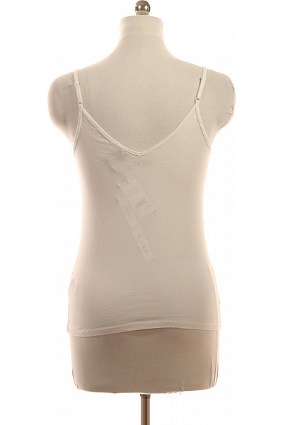 Next Dámské tílko basic bílé bez rukávů bavlněné Velikost 40/42 | Next | obrázek 3