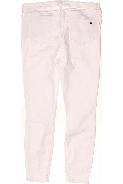 TOMMY HILFIGER Dámské bílé bavlněné skinny džíny s kapsami Velikost EU 46 | TOMMY HILFIGER | obrázek 2