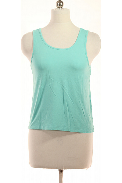 ONLY Dámské Tyrkysové Tílko Bez Rukávů Basic Vel. M