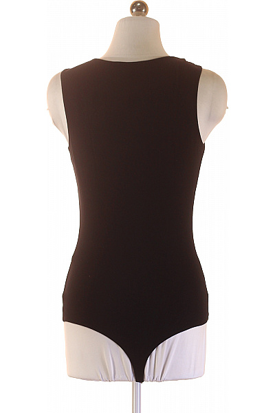 dámské tričko bez rukávů černé síťované elegantní Velikost 36 | Unimoda | obrázek 3