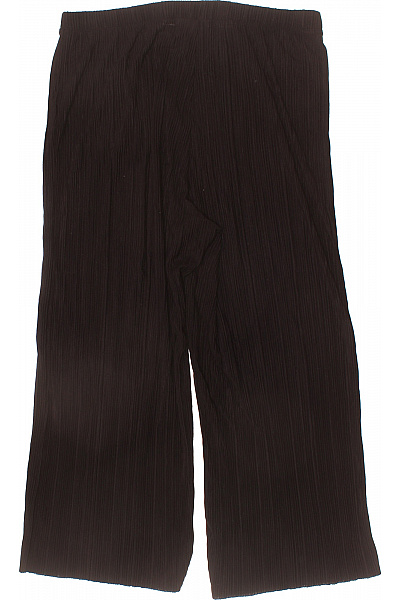 VILA Dámské kalhoty černé žebrované volnočasové Velikost EU XL | VILA | obrázek 2