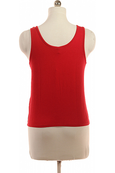 ONLY dámské červené tílko bez rukávů basic Vel. m | ONLY | obrázek 2