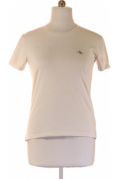 Calvin Klein Bavlněné tričko s krátkým rukávem jednobarevné basic Velikost M | Calvin Klein | obrázek 2